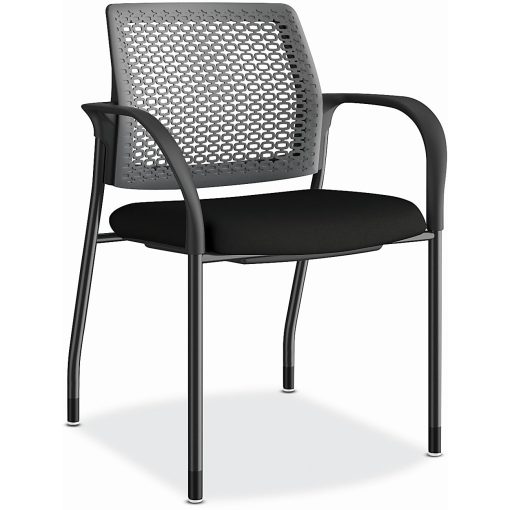 HON Ignition ReActiv-Back Stacking Chair, Black - Image 2