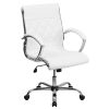 Offices To Go™ Luxehide Bonded Leather High-Back Chair, Black, OTG2788B 4