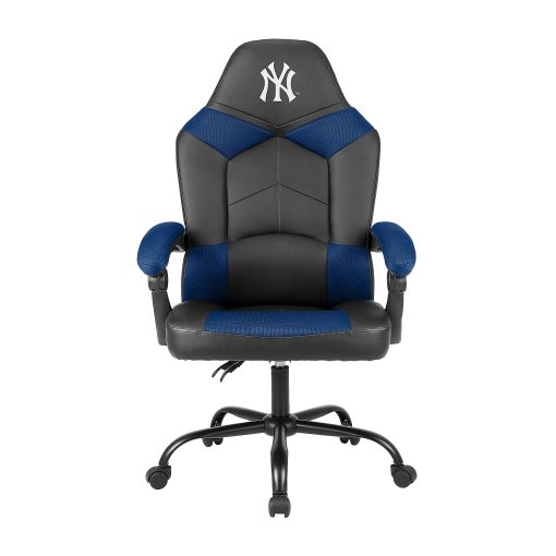 Imperial MLB Adjustable Oversized Vinyl High-Back Office Task Chair, New York Yankees