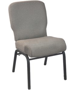 Flash Furniture Advantage Signature Elite Church Chair, Tan Speckle/Black