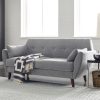 Baxton Studio Noel Sofa, Brown/Dark Walnut 3
