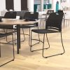 Office Star™ Work Smart® Vinyl Mid-Back Folding Chairs, Tan, Set Of 4 Chairs 4