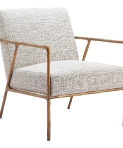 Zuo Norrebro Accent Chair, Beige Frost