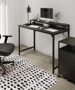 Realspace® Sensi Mesh/Fabric Low-Back Task Office Chair, Black, BIFMA Compliant 2