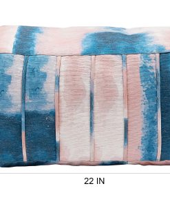 Realspace™ Footrest, 12″H x 22″W x 10″D, Blue/Pink 2