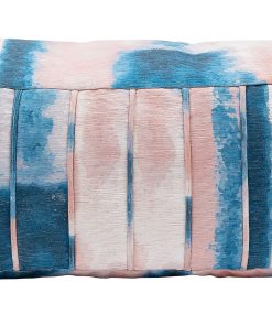 Realspace™ Footrest, 12"H x 22"W x 10"D, Blue/Pink