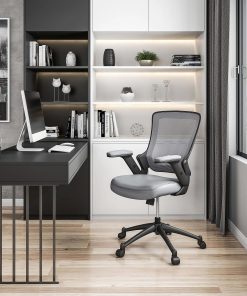 Techni Mobili Ergonomic Mesh Mid-Back Task Chair, Gray 2