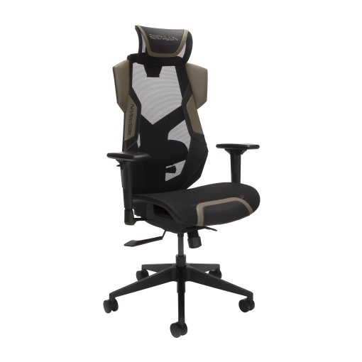 RESPAWN FLEXX Mesh Gaming Chair With Lumbar Support, Brown, RSPPRMB03BRN