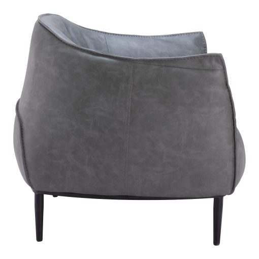 Zuo Julian Accent Chair, Gray - Image 2