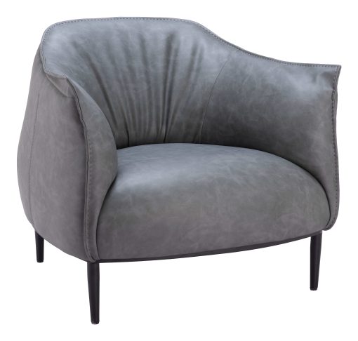 Zuo Julian Accent Chair, Gray