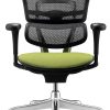 WorkPro® Expanse Series Multifunction Ergonomic Mesh/Fabric High-Back Executive Chair, Black/Gray, BIFMA Compliant 4