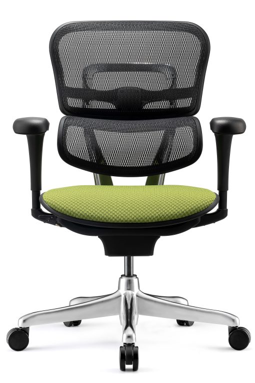 WorkPro® 12000 V2 Series Ergonomic Mesh/Fabric High-Back Office Chair, Lime/Black, BIFMA Compliant