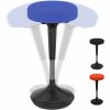 Click365 Perch Mesh Drafting Chair With Back, Black 4