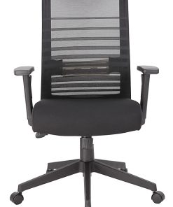 Boss Office Products Horizontal Mesh-Back Task Chair, Black 2