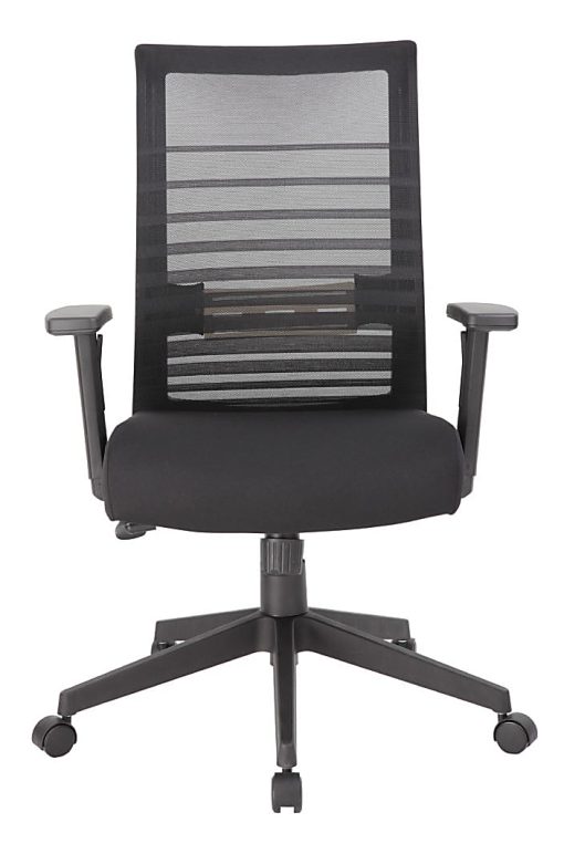 Boss Office Products Horizontal Mesh-Back Task Chair, Black - Image 2