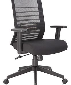 Boss Office Products Horizontal Mesh-Back Task Chair, Black
