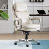 Lorell® Banquet Stack Chairs, Textured Fabric, Black/Gray, Set Of 4 3