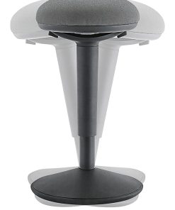 Kore Design™ Office Adjustable Wobble Stool, Gray, KDOW5722BB 2
