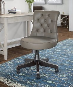 Bush Business Furniture Arden Lane Mid-Back Office Chair, Washed Gray, Standard Delivery 2