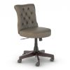 Flash Furniture Mesh Low-Back Swivel Chair, Blue/Black 3