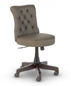 Bush Business Furniture Arden Lane Mid-Back Office Chair, Washed Gray, Standard Delivery