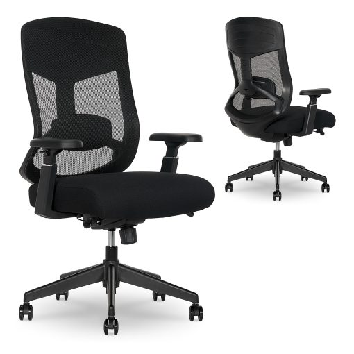 Serta Commercial Eco-2000 Big & Tall Ergonomic Mesh High-Back Executive Office Chair, Black - Image 2