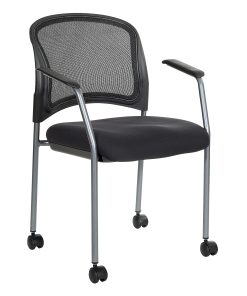 Office Star™ ProLine II Visitors Chair, Gray 2