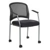 Serta® Essentials Mid-Back Computer Chair, Inspiration Cream/Chrome 3