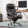 Flash Furniture Ergonomic Mesh Mid-Back Drafting Chair, Black 3