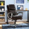 Boss Office Products Heavy-Duty Office Stool With Back, Black 3