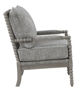 Office Star Abbott Accent Chair, Graphite 2