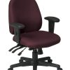 Serta® Essentials Mid-Back Computer Chair, Teamwork Pink/Chrome 3