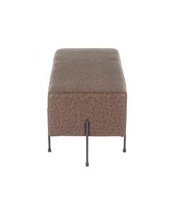 LumiSource Daniella Bench, Black/Espresso 2