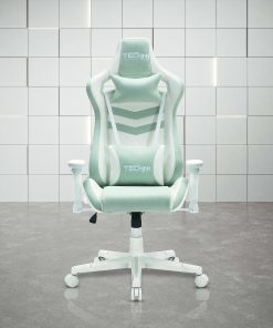 Techni Sport Pastel Series Ergonomic Faux Leather Computer Gaming Chair, Mint Green 2