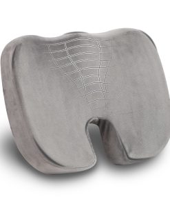 Mind Reader Orthopedic Seat Cushion, Memory Foam,  2-3/4″H  x 13-1/2″W x 18″L, Gray 2
