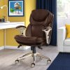 LumiSource Vintage Mod Bar Stool, Chrome/Walnut/Light Gray 4