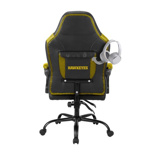 Imperial NCAA Adjustable Oversized Vinyl High-Back Office Task Chair, University of Iowa - Image 2