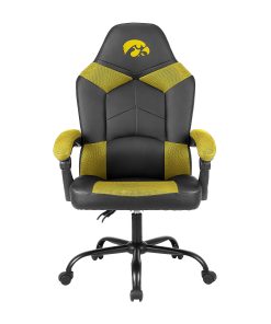 Imperial NCAA Adjustable Oversized Vinyl High-Back Office Task Chair, University of Iowa
