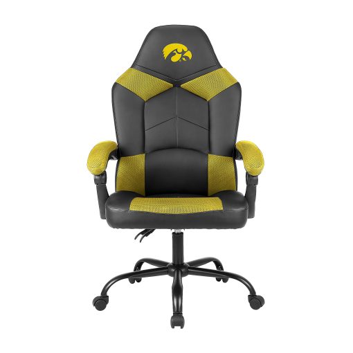 Imperial NCAA Adjustable Oversized Vinyl High-Back Office Task Chair, University of Iowa