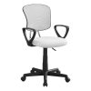 Lorell® Millenia Pneumatic Task Stool, Gray 3