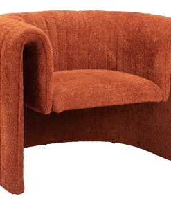 Zuo Viana Accent Chair, Burnt Orange