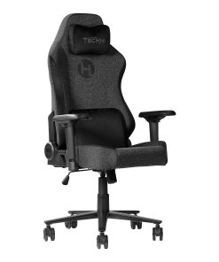 Techni Sport Orion Series Ergonomic Fabric Computer Gaming Chair, Black