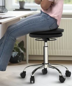 Wobble Stool Air Rolling Adjustable Height Balance Ball Office Chair for Active Sitting Black Uncaged Ergonomics 2
