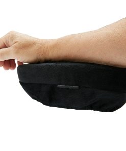 Mind Reader Arm Rests, 1-1/2″H x 9-1/2″W x 4-1/2″D, Black, Pack Of 2 Arm Rests 2
