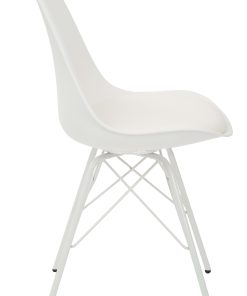 Ave Six Emerson Student Side Chair, White 2