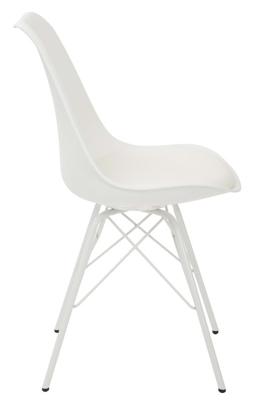 Ave Six Emerson Student Side Chair, White - Image 2