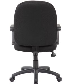 Boss Office Products Ergonomic Budget Tweed Mid-Back Task Chair, Black 2