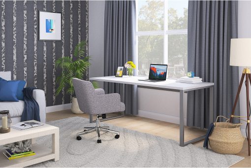 HON® Matter Multi-Purpose Upholstered Guest Chair, Light Gray - Image 2