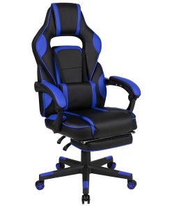 Flash Furniture X40 Gaming Chair With Fully Reclining Back And Arms, Black/Blue 2