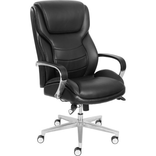 La-Z-Boy® ComfortCore Ergonomic Executive Chair, With Lumbar Support, Black - Image 2